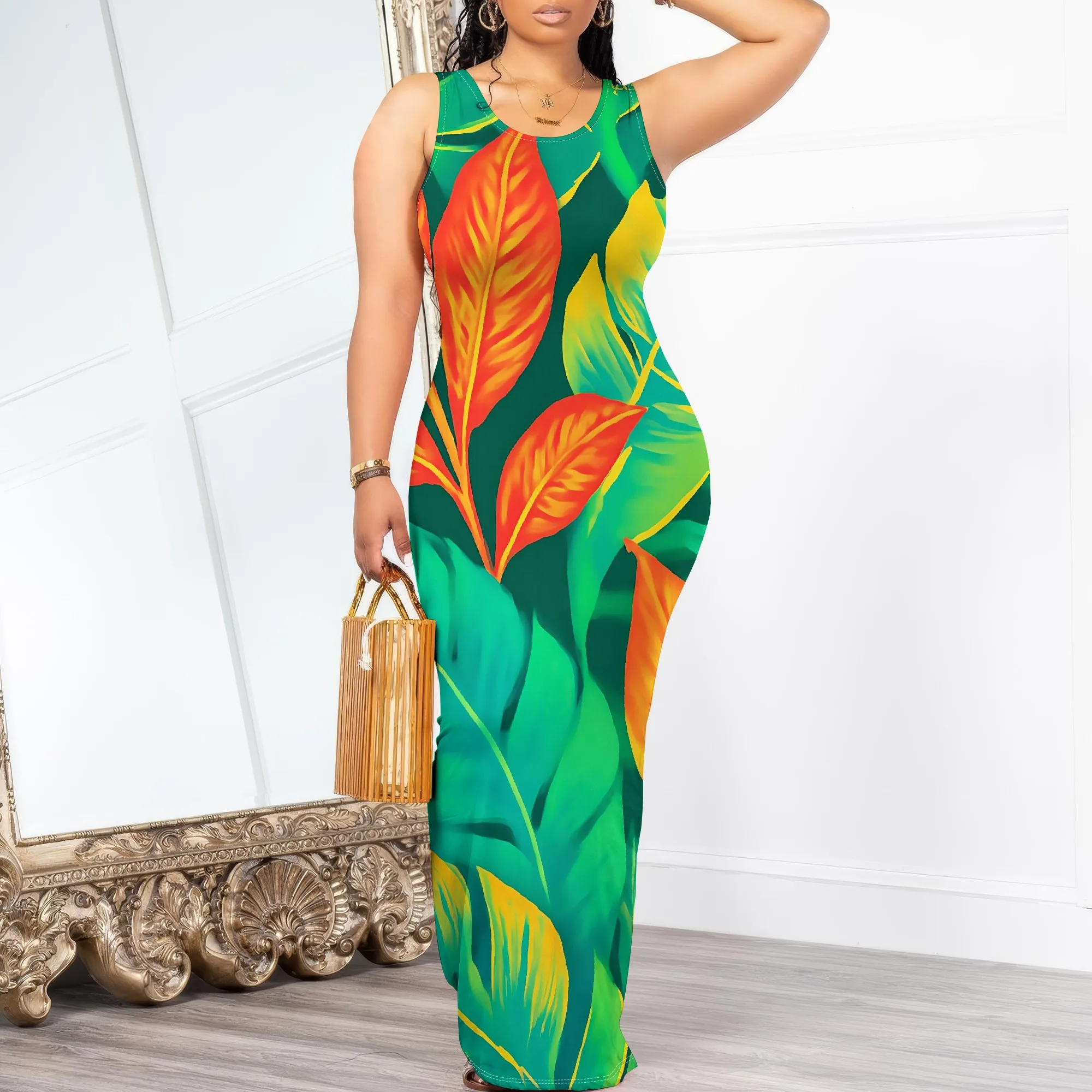 Abstract Wave Maxi Dress S-3XL Sleeveless Bodycon Style for Art Festival, Creative Brunch or Summer Night Out Look
Abstract Wave Maxi Dress S-3XL Sleeveless Bodycon Style for Art Festival, Creative Brunch or Summer Night Out Look