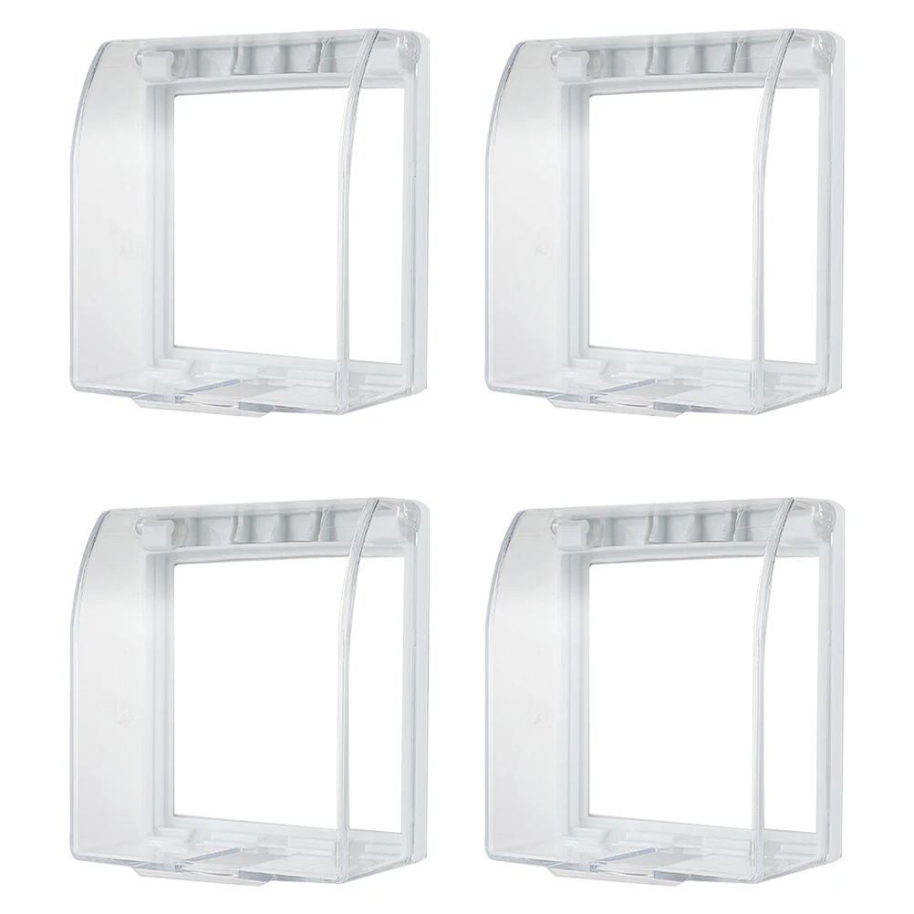 4pcs 86 Type Waterproof Outlet Covers Socket Protective Cover Bathroom Plug Protector Transparent Screw Home Kitchen Balcony
4pcs 86 Type Waterproof Outlet Covers Socket Protective Cover Bathroom Plug Protector Transparent Screw Home Kitchen Balcony