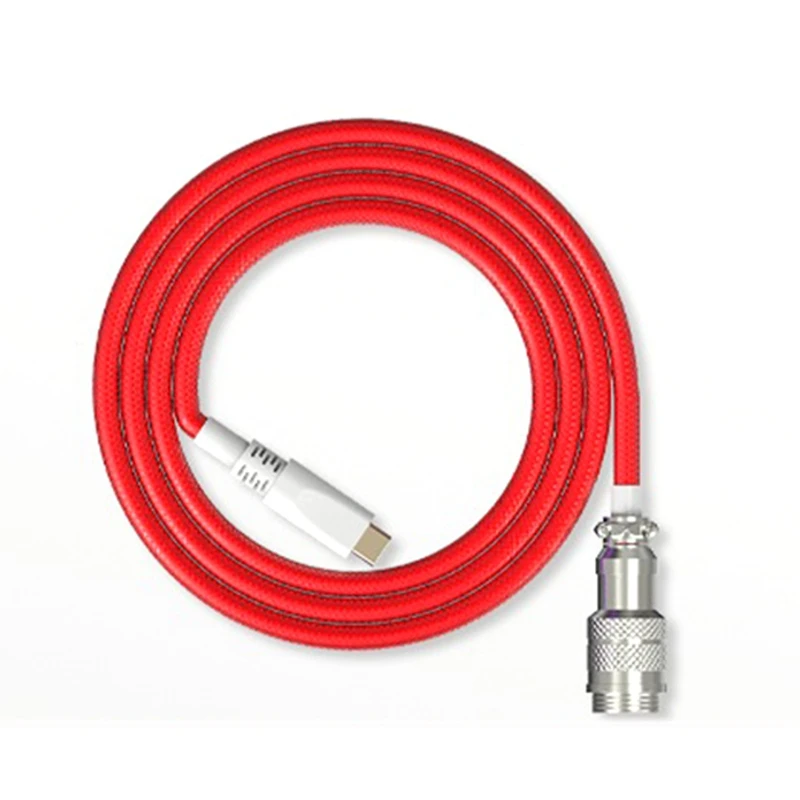 Спиральный кабель для механической клавиатуры Type-C к USB-кабелю для клавиатуры Механическая клавиатура Пилотный кабель 1,8 м
Спиральный кабель для механической клавиатуры Type-C к USB-кабелю для клавиатуры Механическая клавиатура Пилотный кабель 1,8 м