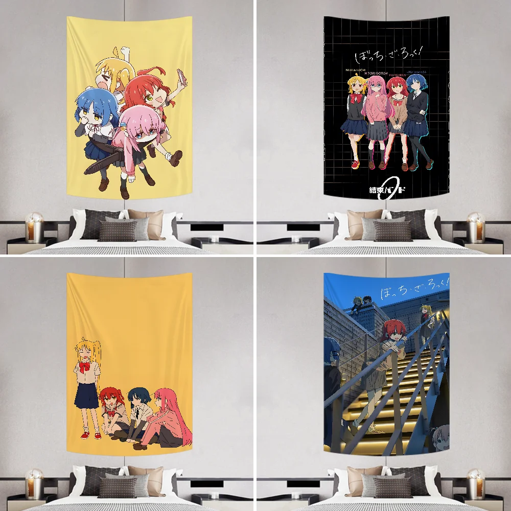 B-Bocchi Te R-Rck Band Tapestry Decoration Party Background Hanging Cloth Bedroom Tapestry Room Decor Aesthetic
B-Bocchi Te R-Rck Band Tapestry Decoration Party Background Hanging Cloth Bedroom Tapestry Room Decor Aesthetic
