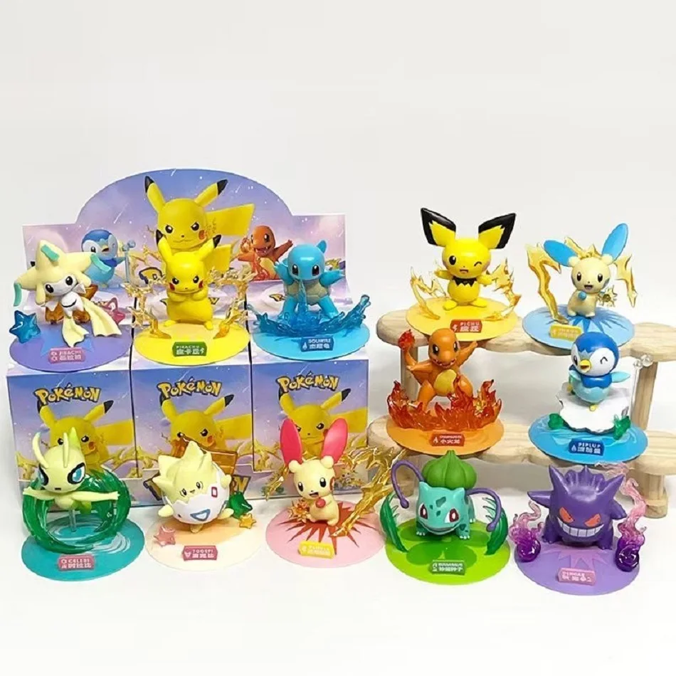 Pokemon Blind Box Figures Pikachu Charmander Gengar Bulbasaur Piplup Pichu PVC Anime Desktop Ornament Collectible Model Gift Toy
Pokemon Blind Box Figures Pikachu Charmander Gengar Bulbasaur Piplup Pichu PVC Anime Desktop Ornament Collectible Model Gift Toy