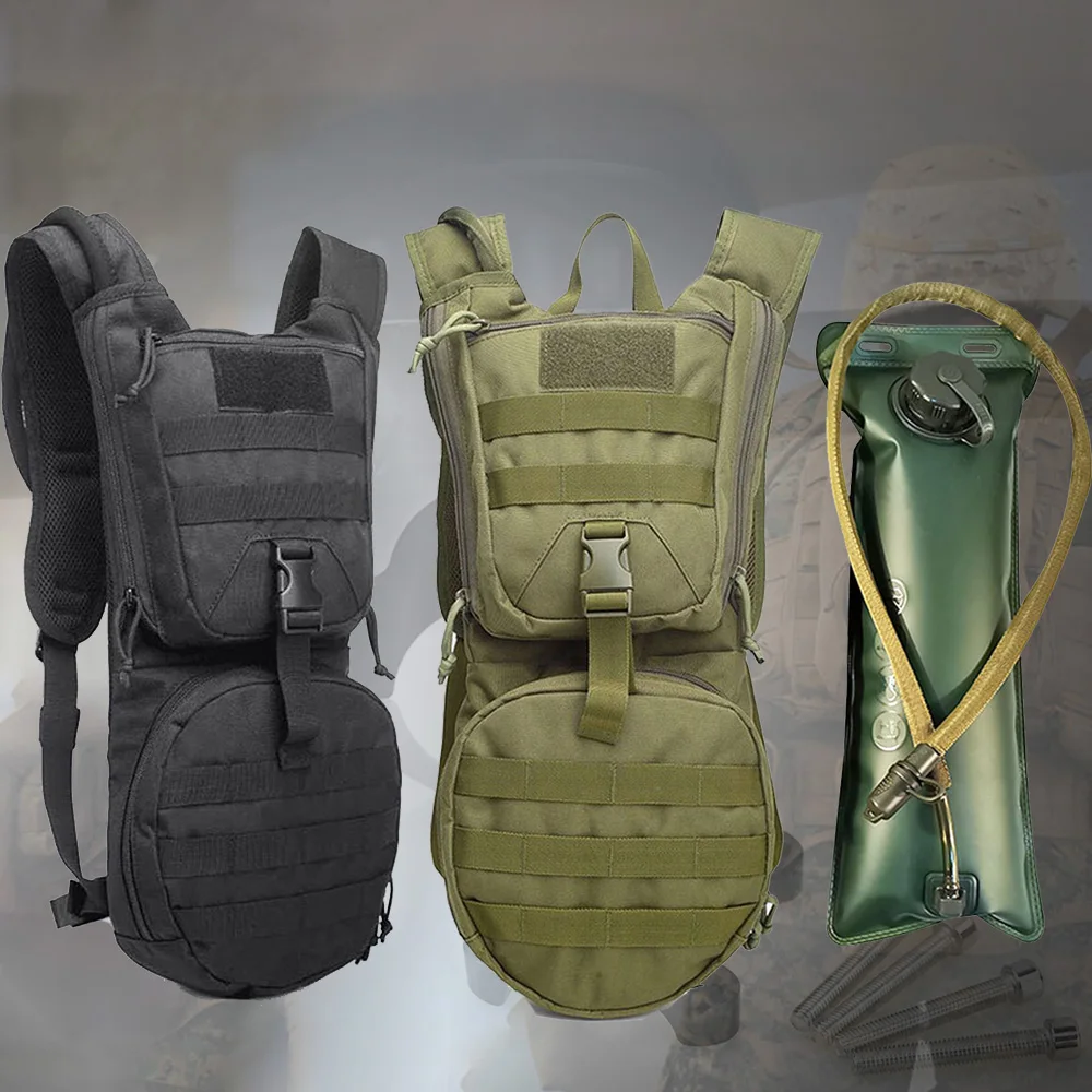 2 in 1 Hydration Backpack with 2/3L Water Bladder Water-proof Water Bag for Outdoor Hiking Cycling Climbing Sport Equipment
2 in 1 Hydration Backpack with 2/3L Water Bladder Water-proof Water Bag for Outdoor Hiking Cycling Climbing Sport Equipment