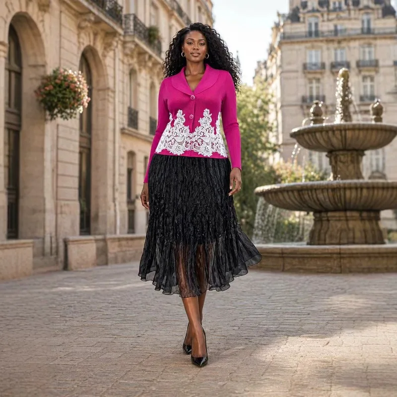 2026 New Miyake Pleated Skirt Set Plisse Loose Personality Plus Size Set Fashionable Elegant Half Skirt Pleats Two-Piece Set
2026 New Miyake Pleated Skirt Set Plisse Loose Personality Plus Size Set Fashionable Elegant Half Skirt Pleats Two-Piece Set