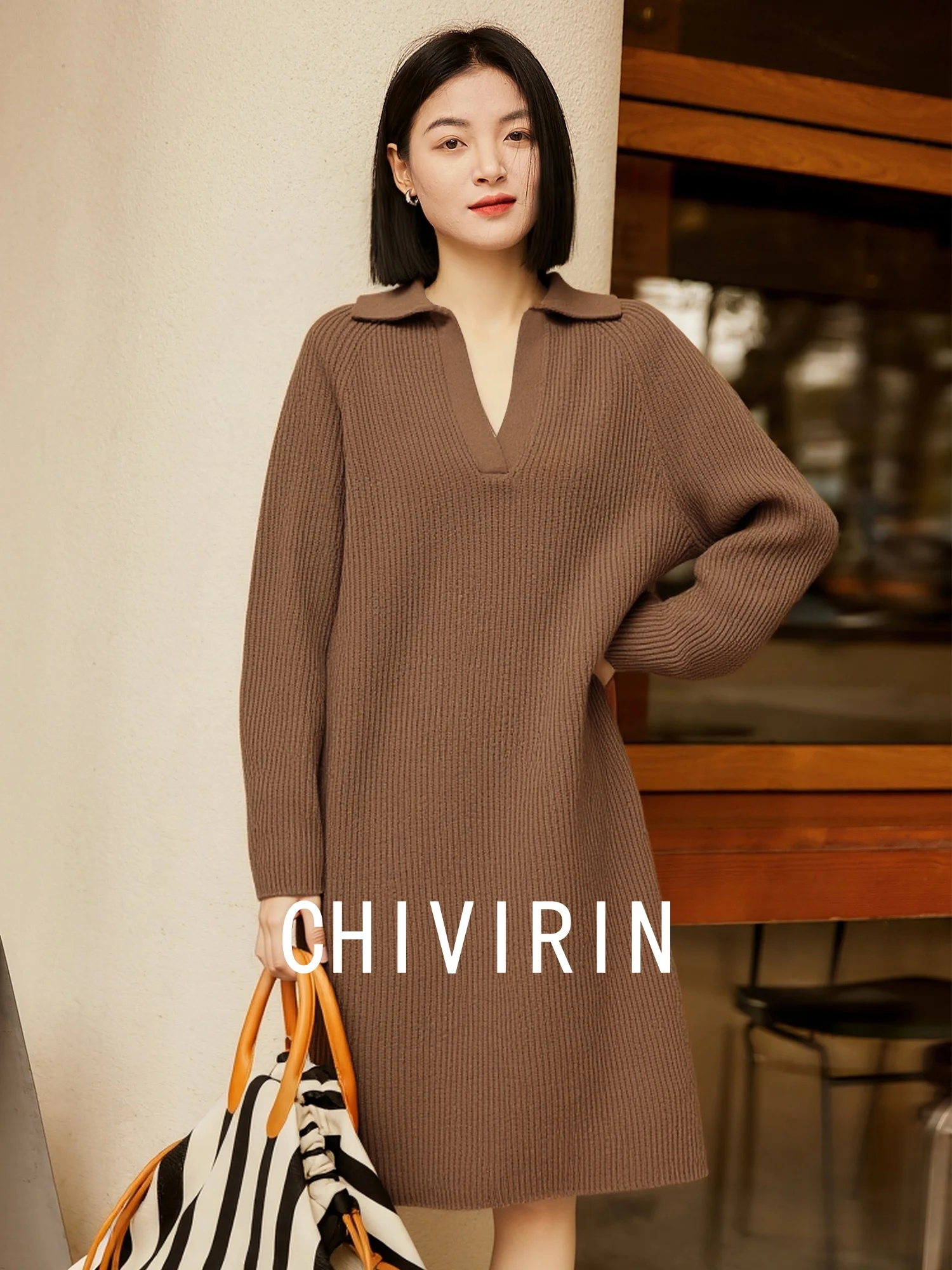 Новый весенний свободный женский вязаный шерстяной свитер Chivirin с воротником-стойкой, базовый слой, повседневный, средней длины, однотонный
Новый весенний свободный женский вязаный шерстяной свитер Chivirin с воротником-стойкой, базовый слой, повседневный, средней длины, однотонный