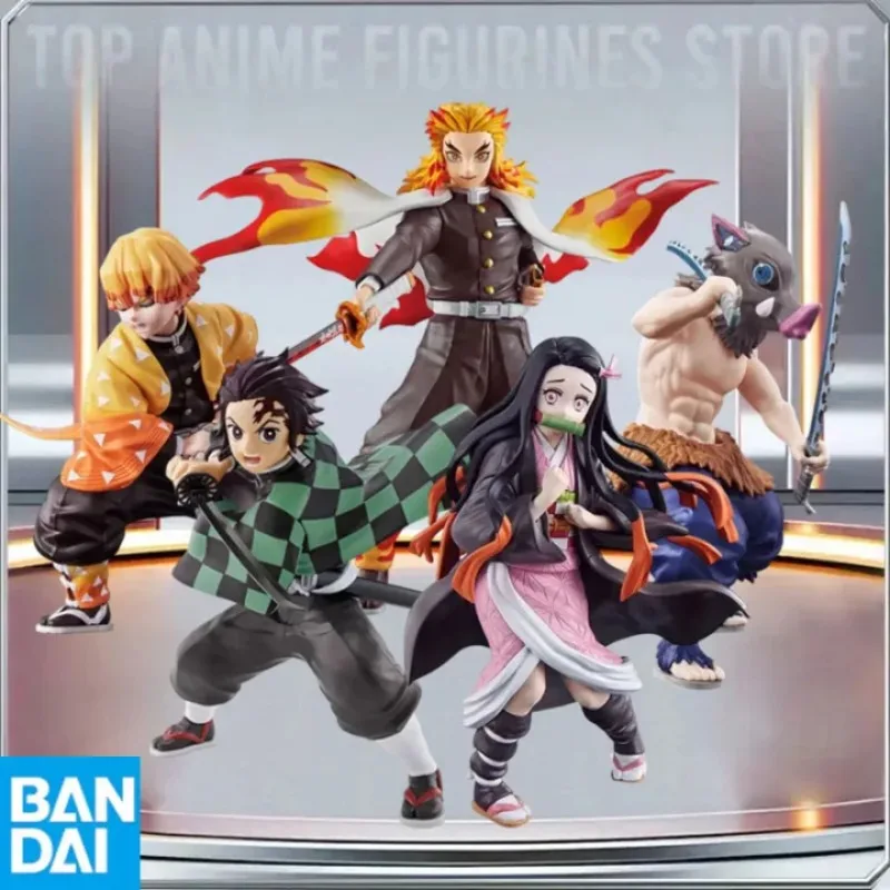 BANDAI Genuine Demon Slayer Inosuke Hashibira Nezuko Kamado Kyojuro Rengoku Action Anime Figures Assembly Model Toys Gift
BANDAI Genuine Demon Slayer Inosuke Hashibira Nezuko Kamado Kyojuro Rengoku Action Anime Figures Assembly Model Toys Gift