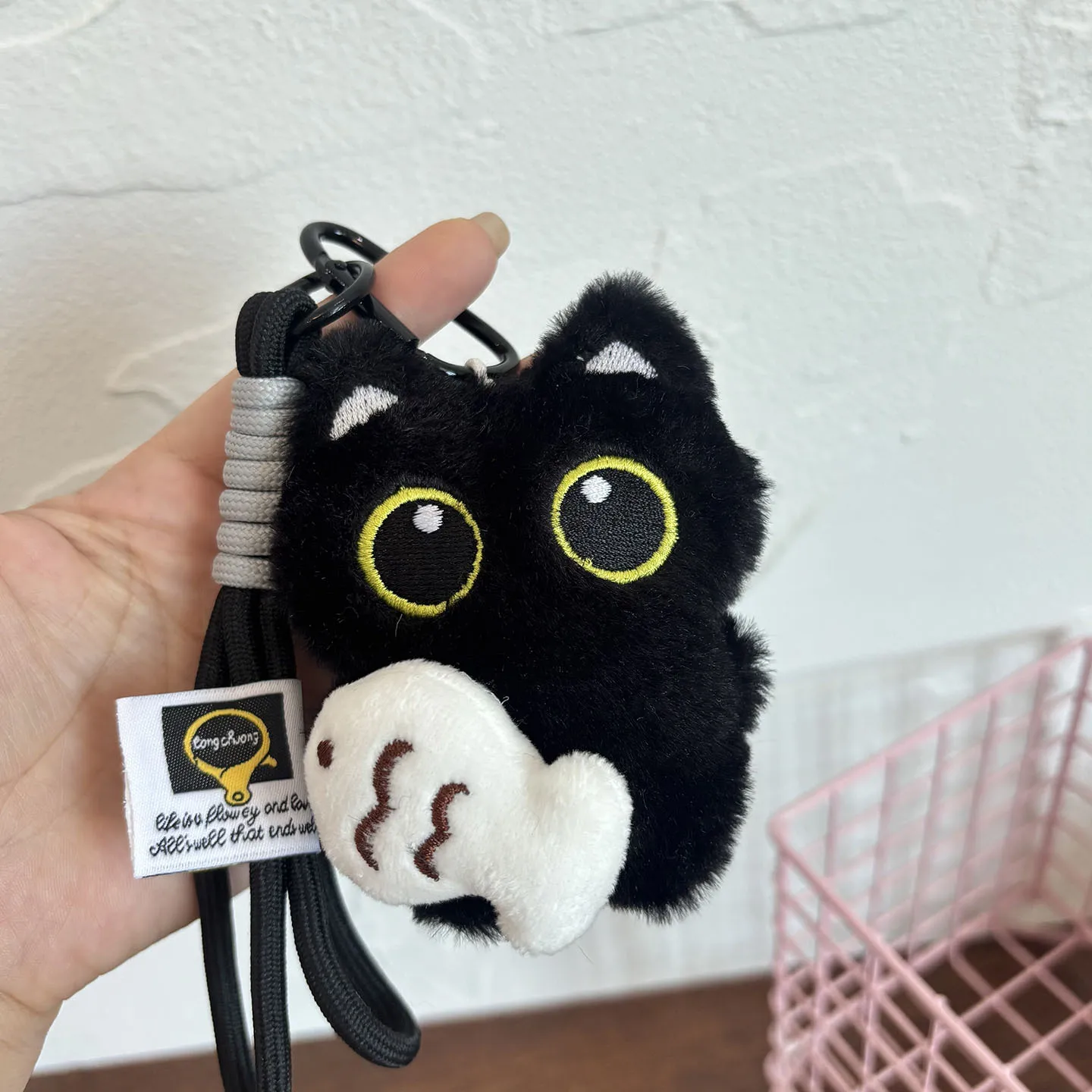Cute Plush Big Eyed Black Cat Doll Pendant Girl Backpack Doll Pendants Couple Bag Keychain Phone Charms Bag Pendant Accessories
Cute Plush Big Eyed Black Cat Doll Pendant Girl Backpack Doll Pendants Couple Bag Keychain Phone Charms Bag Pendant Accessories