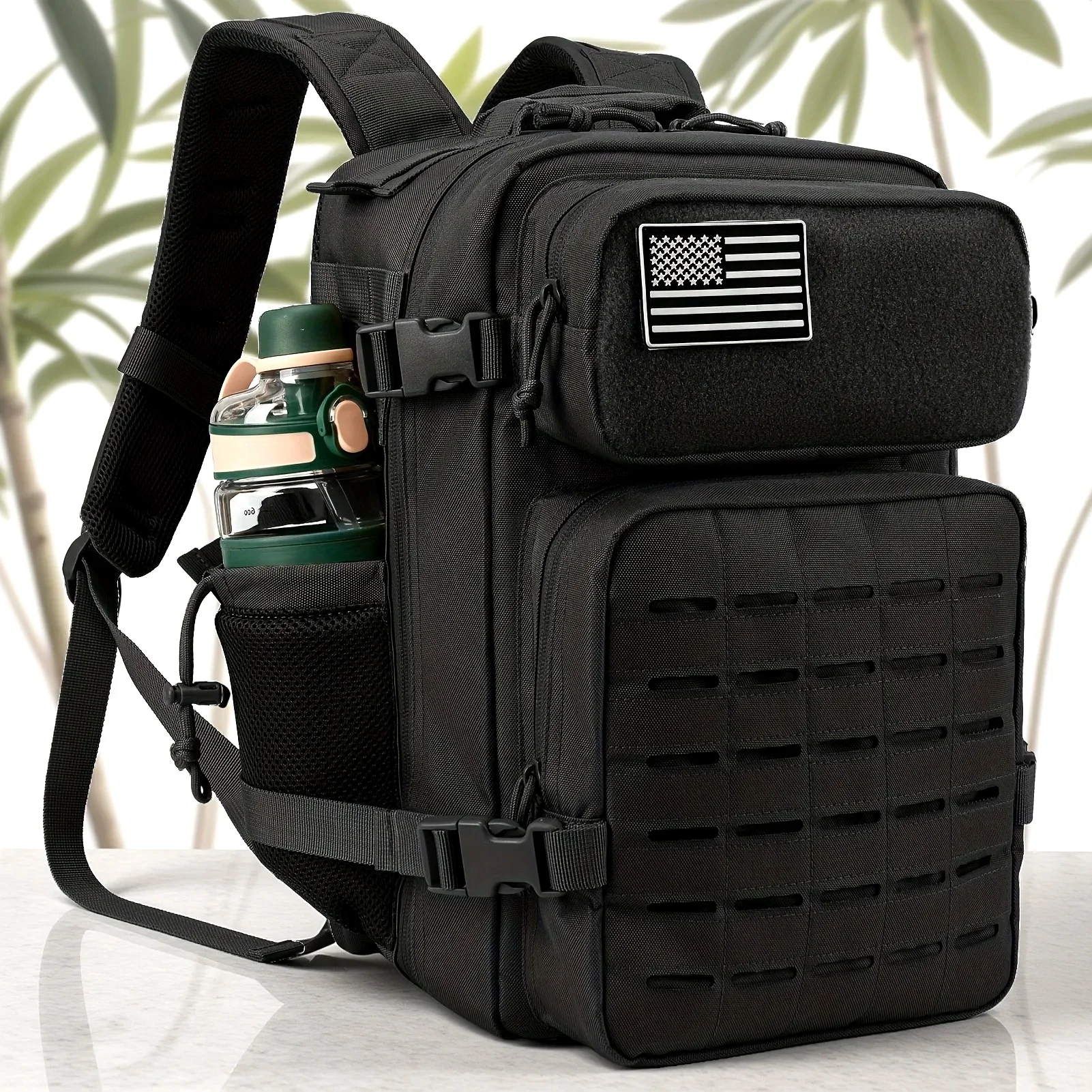 25L Tactical Backpack Outdoor Bag Fitness Backpack MOLLE Backpack Women's/Men's Hiking Survival Backpack Men's Dual Cup Holder
25L Tactical Backpack Outdoor Bag Fitness Backpack MOLLE Backpack Women's/Men's Hiking Survival Backpack Men's Dual Cup Holder