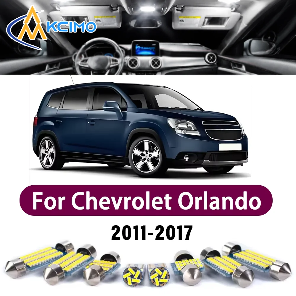 New LED Canbus Interior Reading Dome Vanity Mirror Light Kit For Chevrolet Orlando 2011-2017 Premium LED Mirror Safer Lights
New LED Canbus Interior Reading Dome Vanity Mirror Light Kit For Chevrolet Orlando 2011-2017 Premium LED Mirror Safer Lights