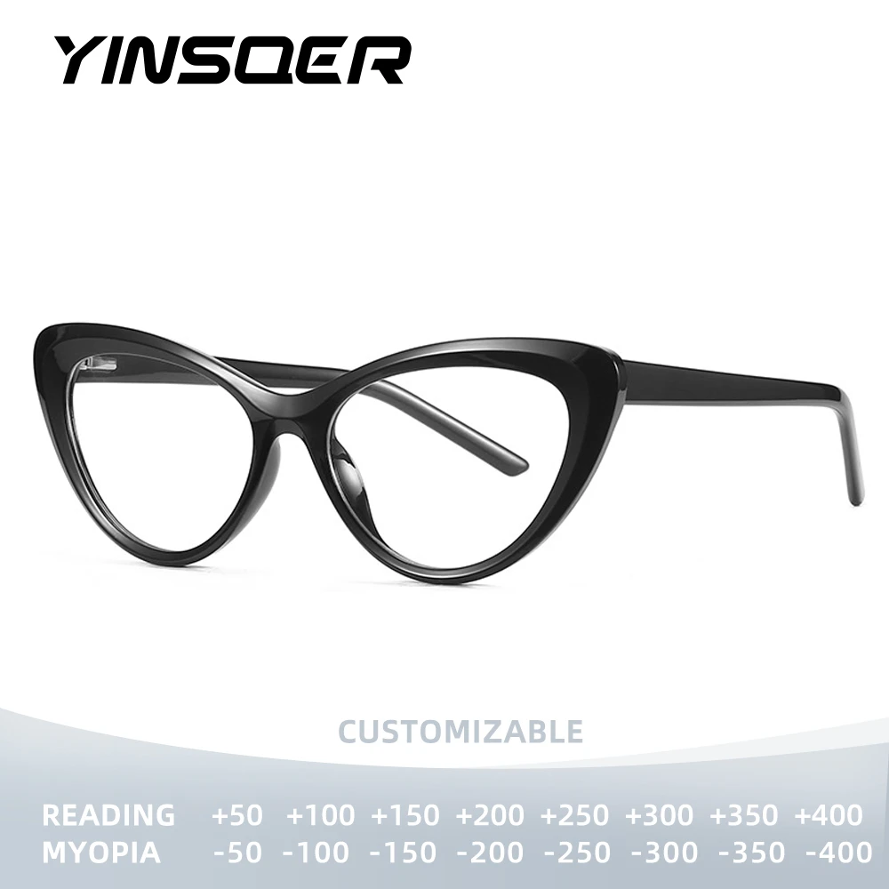 YINSQER модные женские очки «кошачий глаз» для очков для чтения, блокирующие синий свет, настраиваемые оптические очки по рецепту
YINSQER модные женские очки «кошачий глаз» для очков для чтения, блокирующие синий свет, настраиваемые оптические очки по рецепту