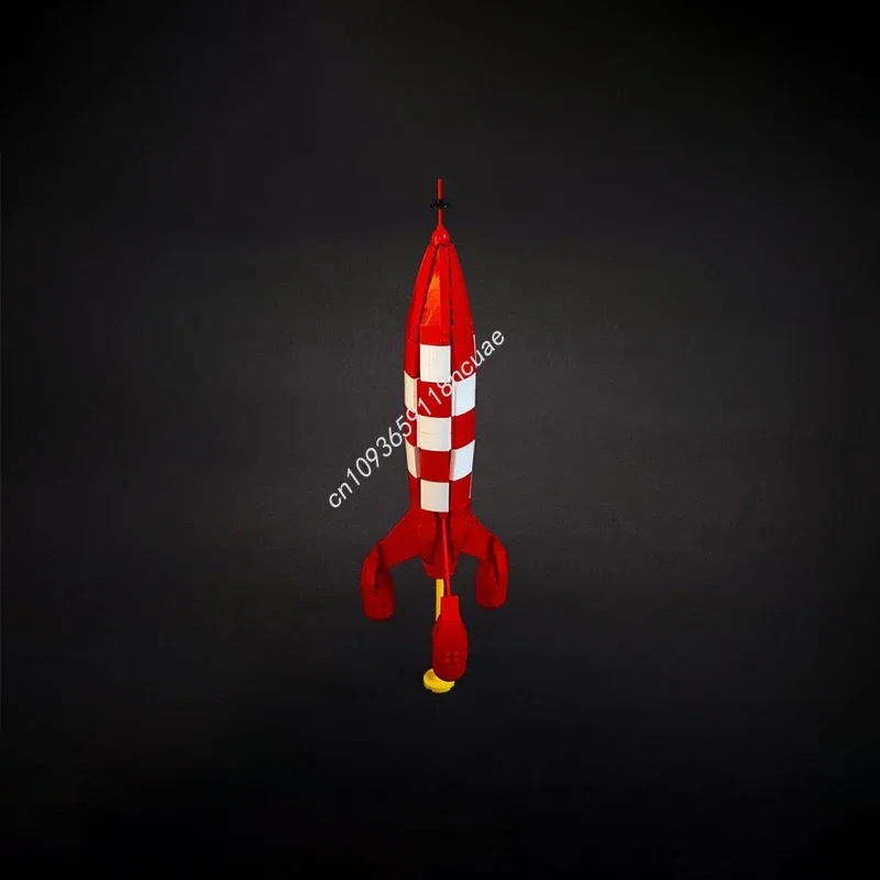 491pcs MOC F01 Retro Moon Rocket inspired Tintin Model Building blocks Assemble Birthday Kids creative toys Christmas gifts
491pcs MOC F01 Retro Moon Rocket inspired Tintin Model Building blocks Assemble Birthday Kids creative toys Christmas gifts