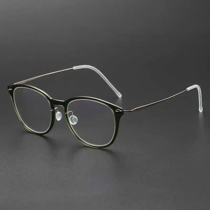Denmark Brand Designer Retro Oval Women Eyeglasses Titanium Glasses Frames Nylon for Men Prescription Screwless Lightweight
Denmark Brand Designer Retro Oval Women Eyeglasses Titanium Glasses Frames Nylon for Men Prescription Screwless Lightweight