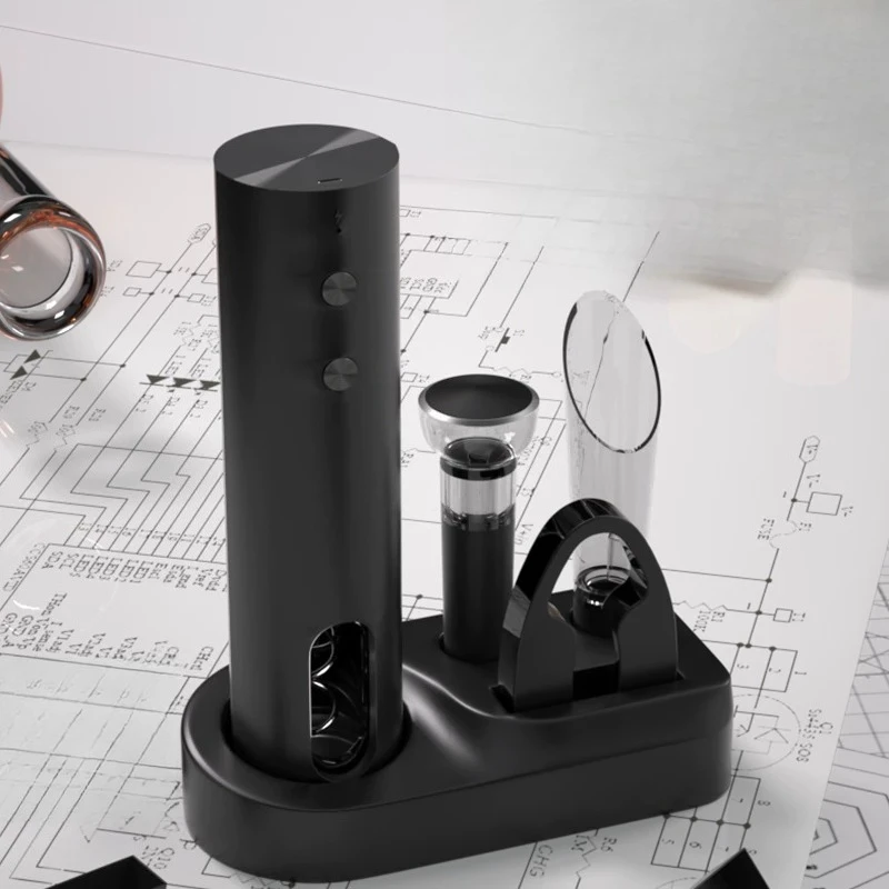 Red wine bottle opener Electric wine opener Household red wine cork Automatic charging gift
Red wine bottle opener Electric wine opener Household red wine cork Automatic charging gift