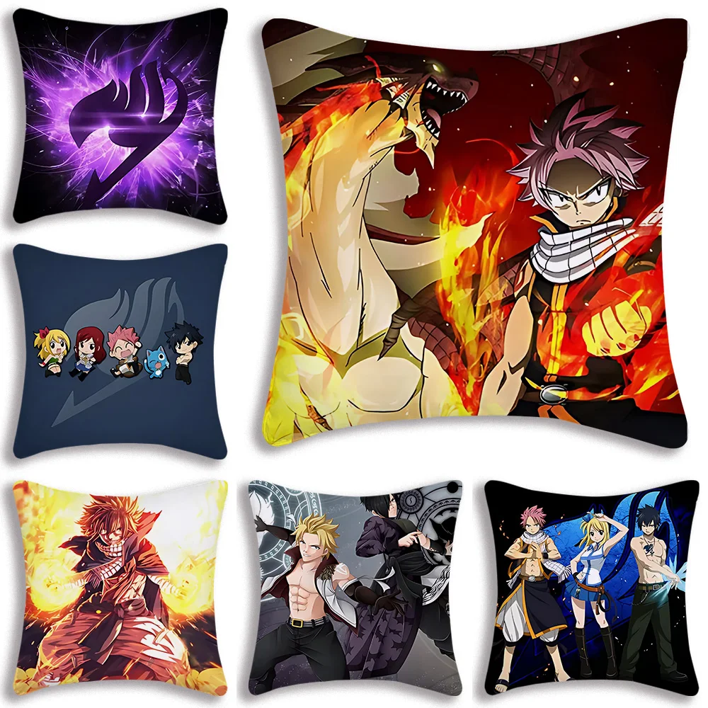 Anime FAIRY TAIL Pillow Covers Cartoon Sofa Decorative Home Double-sided Printing Short Plush Cute Cushion Cover
Anime FAIRY TAIL Pillow Covers Cartoon Sofa Decorative Home Double-sided Printing Short Plush Cute Cushion Cover