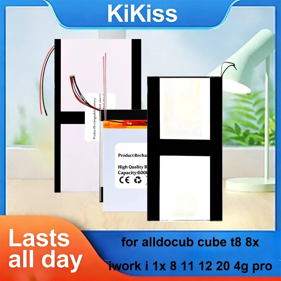 Tablet Battery Stable 28198116 4500-13500mAh For Alldocub Cube T8 8X Iwork i 1X 8 11 12 20 4G Pro
Tablet Battery Stable 28198116 4500-13500mAh For Alldocub Cube T8 8X Iwork i 1X 8 11 12 20 4G Pro