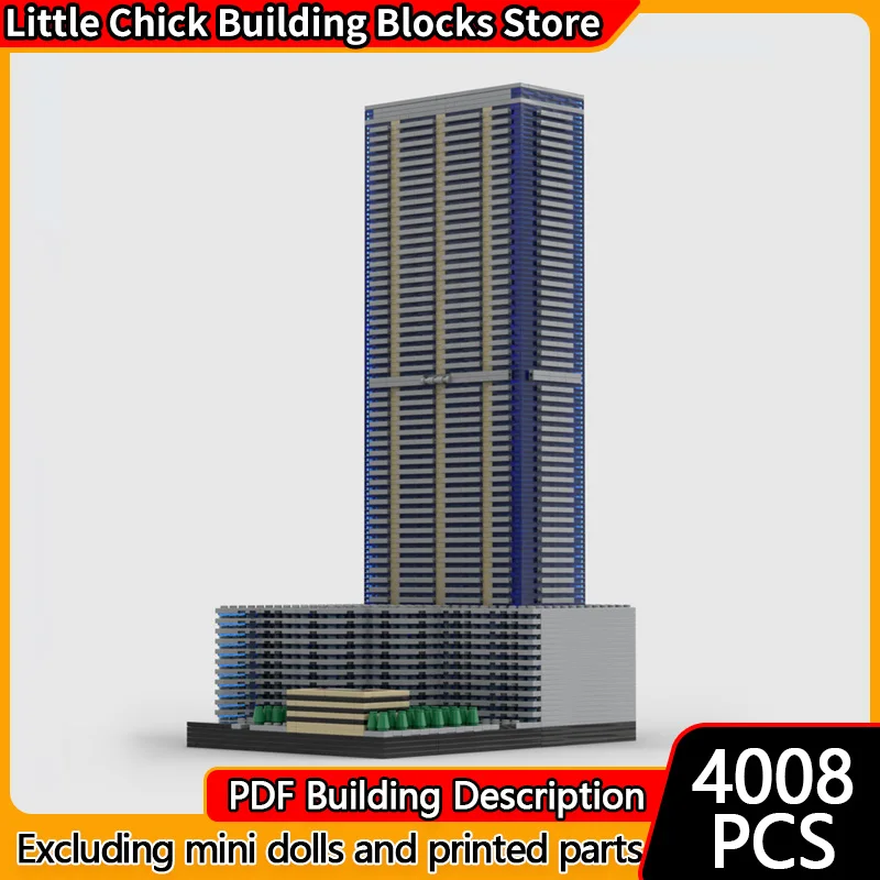 Модель City Street View MOC, строительные кирпичи, городская панорамная башня, модульная технология, детские праздничные подарки, сборные игрушки, костюм
Модель City Street View MOC, строительные кирпичи, городская панорамная башня, модульная технология, детские праздничные подарки, сборные игрушки, костюм