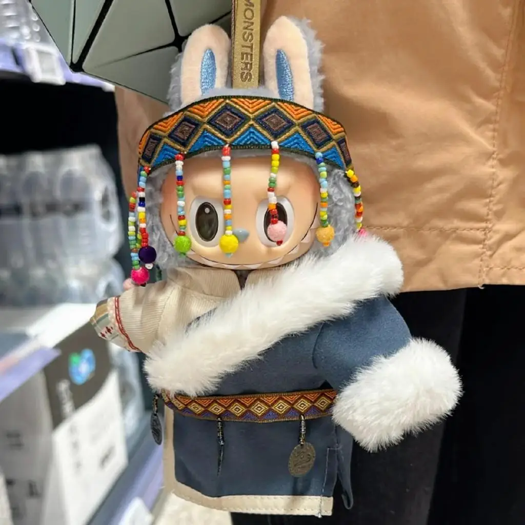 For 17 cm labubu Big Into Energy Series doll Accessories Princess Dressing Mini Clothes Fashion Overalls Outfit Accessories
For 17 cm labubu Big Into Energy Series doll Accessories Princess Dressing Mini Clothes Fashion Overalls Outfit Accessories