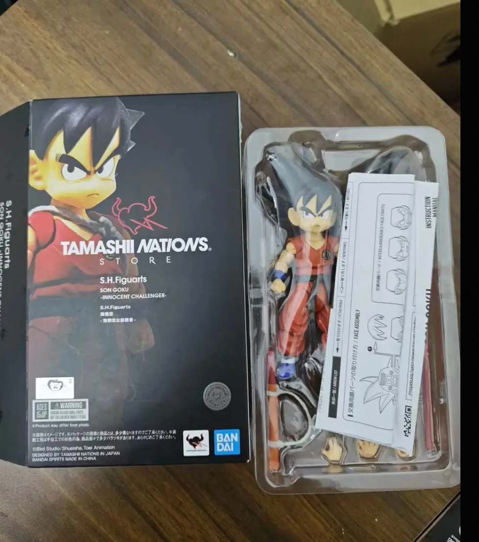 Original Box 100% Genuine In Stock Bandai S.h.figuarts Dragon Ball Son Goku Original Action Figure Anime Merchandise Ornaments
Original Box 100% Genuine In Stock Bandai S.h.figuarts Dragon Ball Son Goku Original Action Figure Anime Merchandise Ornaments