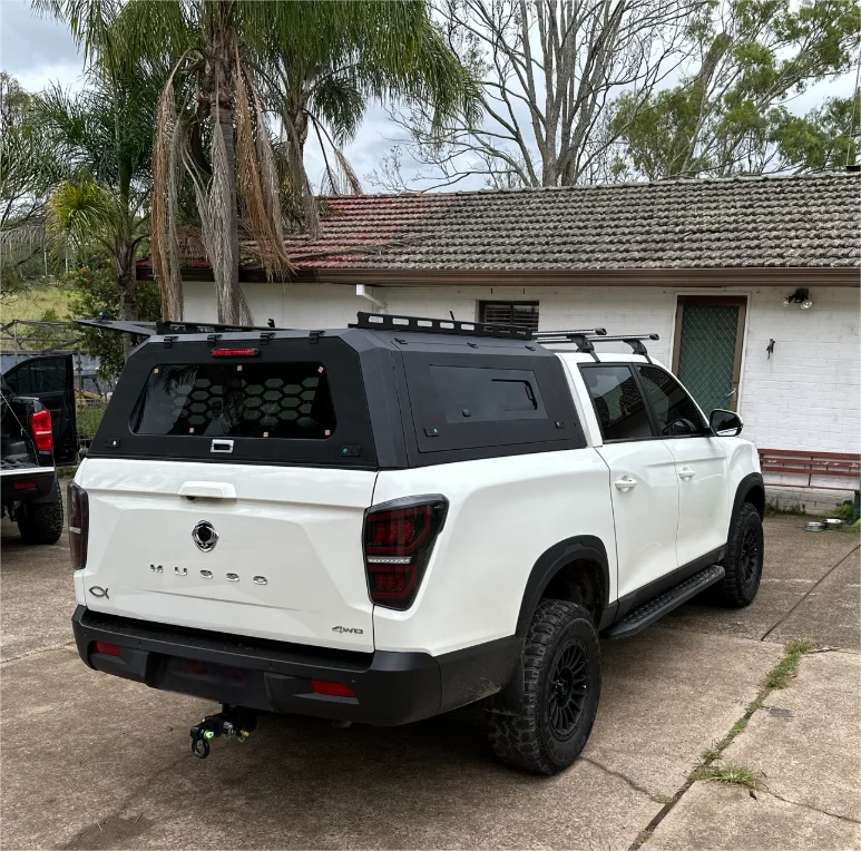 Factory Custom-fit Aluminum Pickup Hardtop Canopy For Ssangyong Musso KGM Topper Leakproof Truck Bed Caps Camper 4X4 Upgrades
Factory Custom-fit Aluminum Pickup Hardtop Canopy For Ssangyong Musso KGM Topper Leakproof Truck Bed Caps Camper 4X4 Upgrades