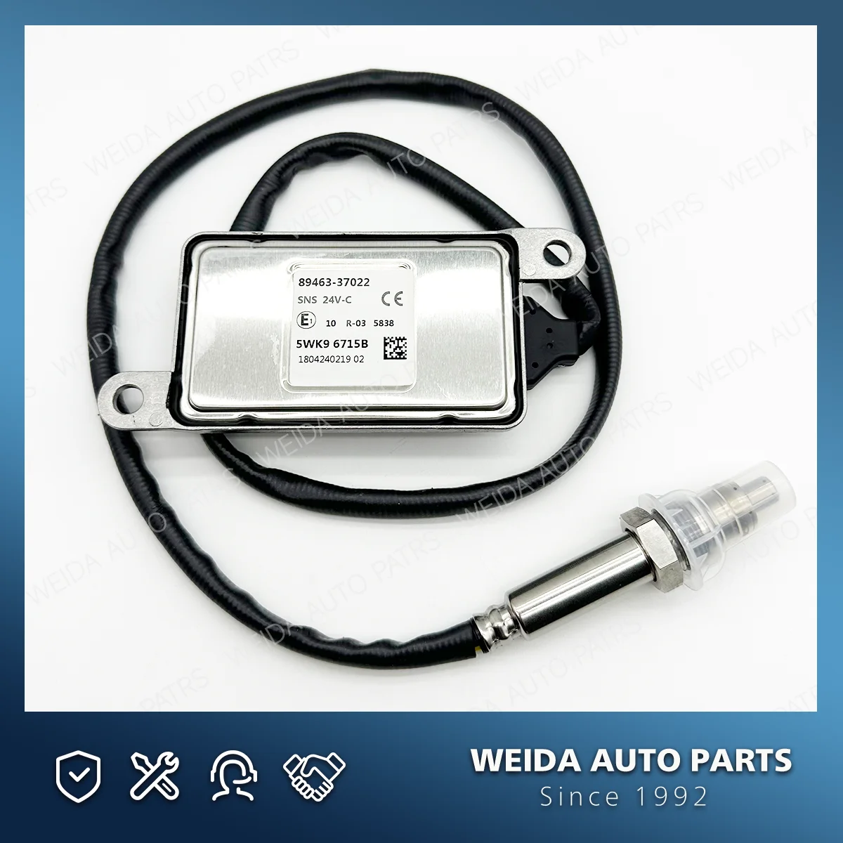 Nitrogen Oxide Nox Sensor 5WK96715B 89463-37022 For Hino Truck Toyo.ta Detroit 8946337022 89463 37022
Nitrogen Oxide Nox Sensor 5WK96715B 89463-37022 For Hino Truck Toyo.ta Detroit 8946337022 89463 37022