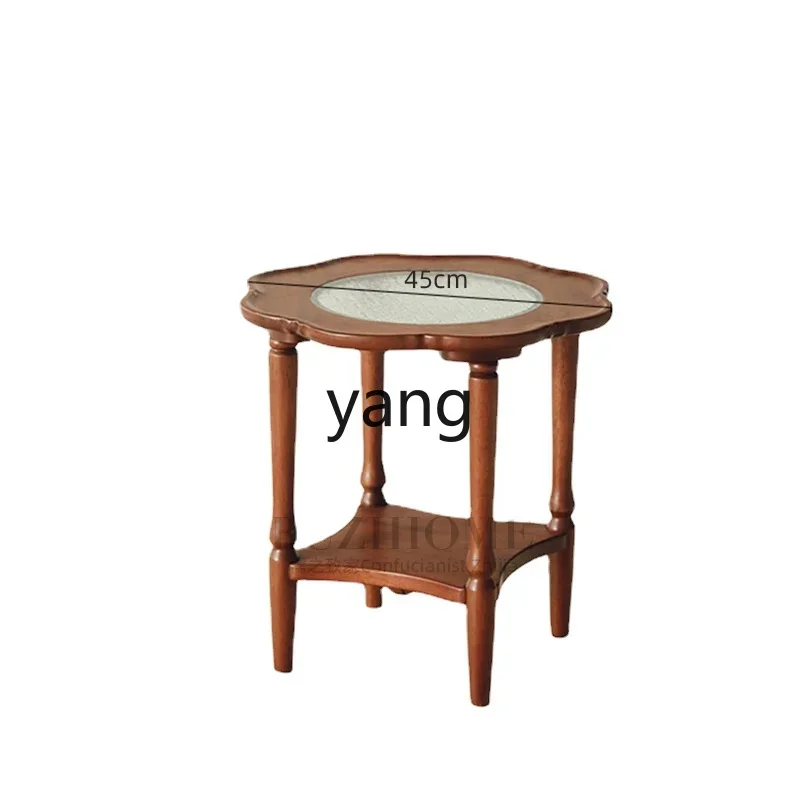 LH Vintage Solid Wood Coffee Table Home Small Apartment Living Room Sofa Edge Glass round Middle Ancient
LH Vintage Solid Wood Coffee Table Home Small Apartment Living Room Sofa Edge Glass round Middle Ancient