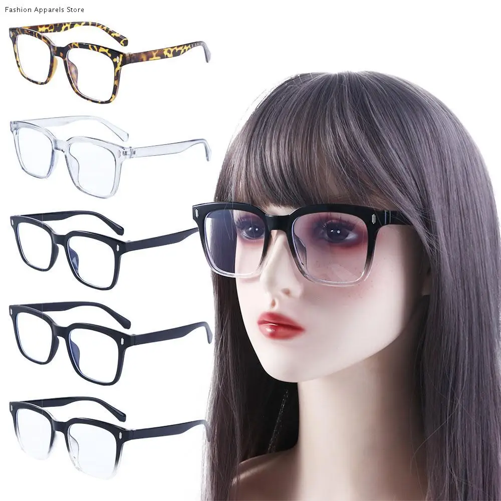 Clear Lens Glasses Gradient Black Transparent Black Frame Eyeglasses Korean Computer Eyewear Fake Glasses Women Eyeglasses
Clear Lens Glasses Gradient Black Transparent Black Frame Eyeglasses Korean Computer Eyewear Fake Glasses Women Eyeglasses