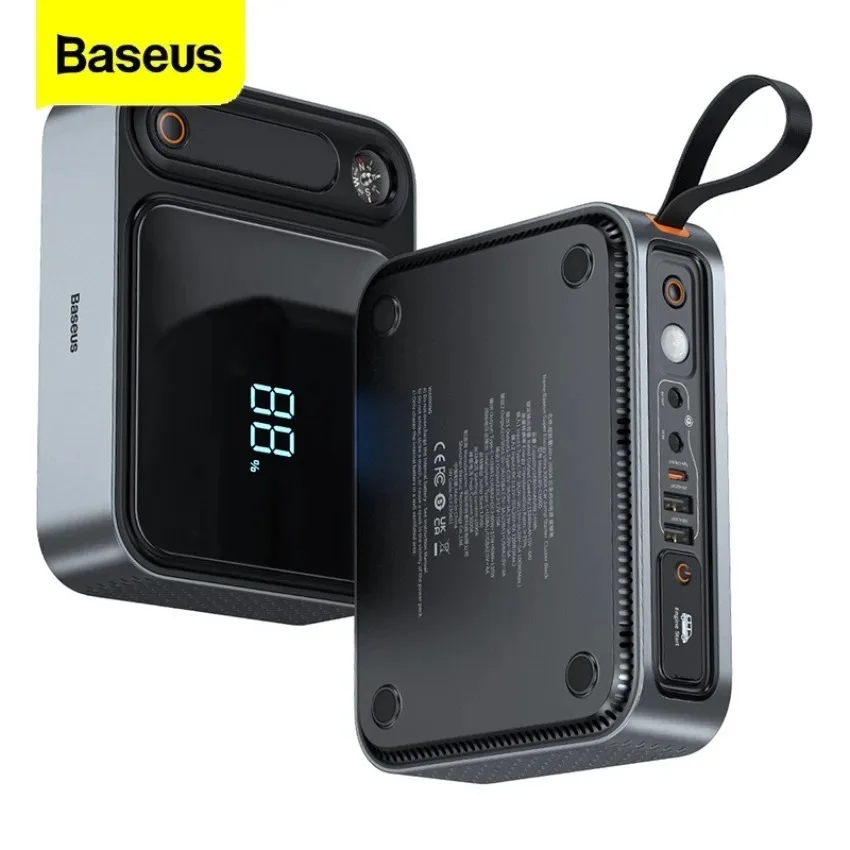 Baseus 26800mAh Portable Car Emergency Battery Starter Emergency AUTO Booster Starting Device Jump Start with Car Charging
Baseus 26800mAh Portable Car Emergency Battery Starter Emergency AUTO Booster Starting Device Jump Start with Car Charging