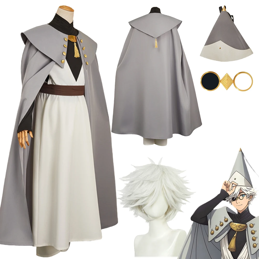Fantasia Anime Atelier of Witch Hat Qifrey Cosplay Clothing Men Disfraz Costum Male Fantasy Halloween Carnival Party Clothes
Fantasia Anime Atelier of Witch Hat Qifrey Cosplay Clothing Men Disfraz Costum Male Fantasy Halloween Carnival Party Clothes