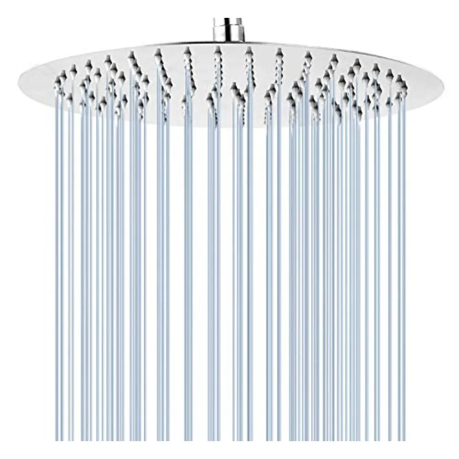 Round 16 Inch Stainless Steel Shower Head - Rain Style Shower Head Rainfall Full Body Shower Heads
Round 16 Inch Stainless Steel Shower Head - Rain Style Shower Head Rainfall Full Body Shower Heads
