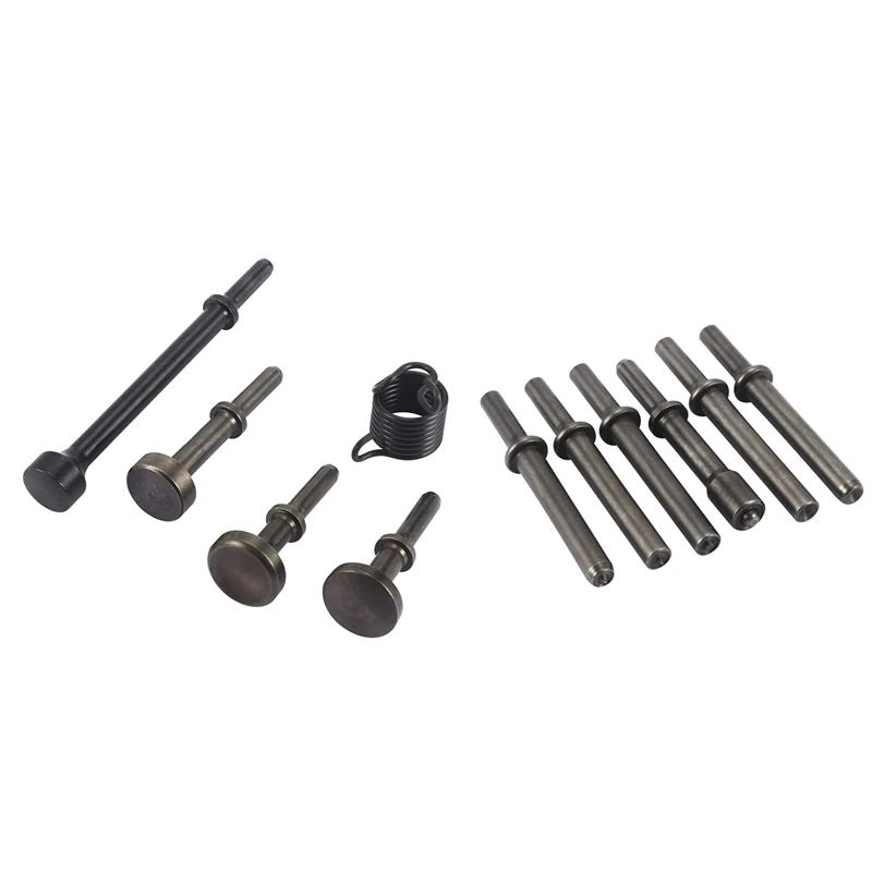 5 Pcs Air Hammer Pneumatic Chisel Bits Tools Kit & 7 Pcs Duty Smoothing Pneumatic Air Rivet Hammer Tools Kit
5 Pcs Air Hammer Pneumatic Chisel Bits Tools Kit & 7 Pcs Duty Smoothing Pneumatic Air Rivet Hammer Tools Kit