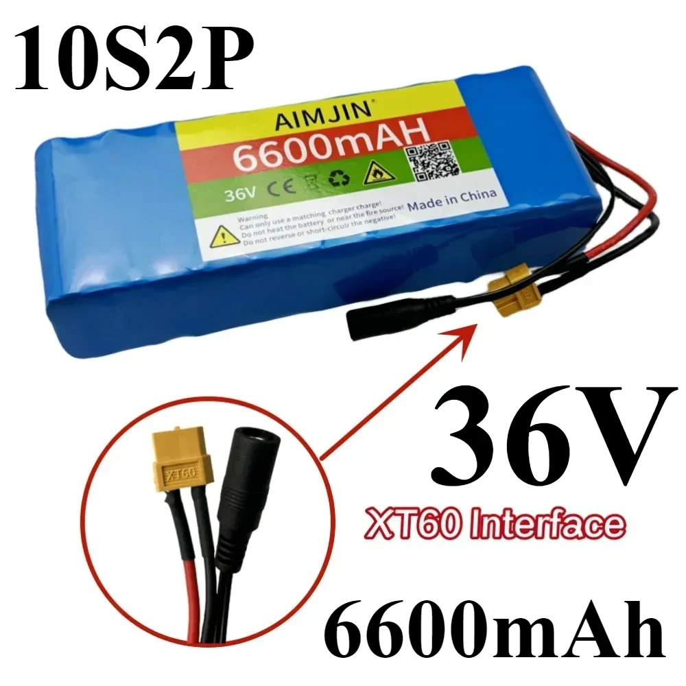 10S2P 36V 6600mAh Lithium-ion Rechargeable Battery Pack for Double Wheel Balance Vehicle Electric Scooters
10S2P 36V 6600mAh Lithium-ion Rechargeable Battery Pack for Double Wheel Balance Vehicle Electric Scooters