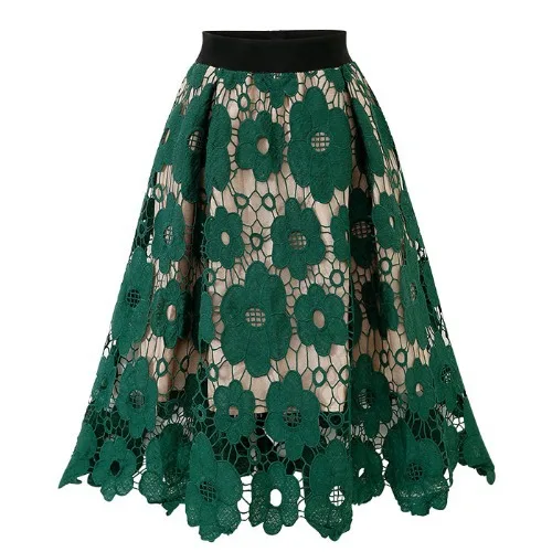 Plus Size Lace Floral Skirt Women Loose Casual Midi Summer M-3XL
Plus Size Lace Floral Skirt Women Loose Casual Midi Summer M-3XL
