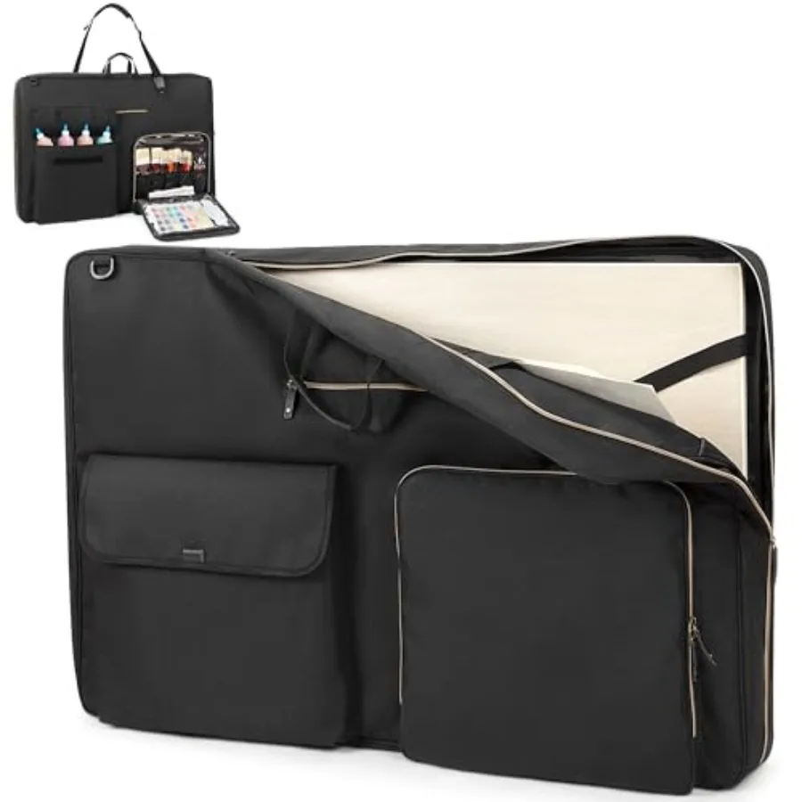 Art Portfolio Case 24 x 36 Artist Portfolio Bag Poster Board Storage with Shoulder Strap Artwork Carrying Tote Bag for 4k 8k Sk
Art Portfolio Case 24 x 36 Artist Portfolio Bag Poster Board Storage with Shoulder Strap Artwork Carrying Tote Bag for 4k 8k Sk