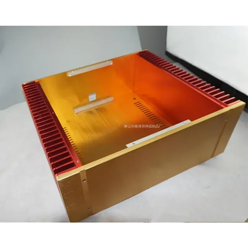 JH68 HIFI all aluminum audio amplifier chassis big Class A amplifier chassis /AMP Enclosure /case/DIY box (430*160* 361mm)
JH68 HIFI all aluminum audio amplifier chassis big Class A amplifier chassis /AMP Enclosure /case/DIY box (430*160* 361mm)