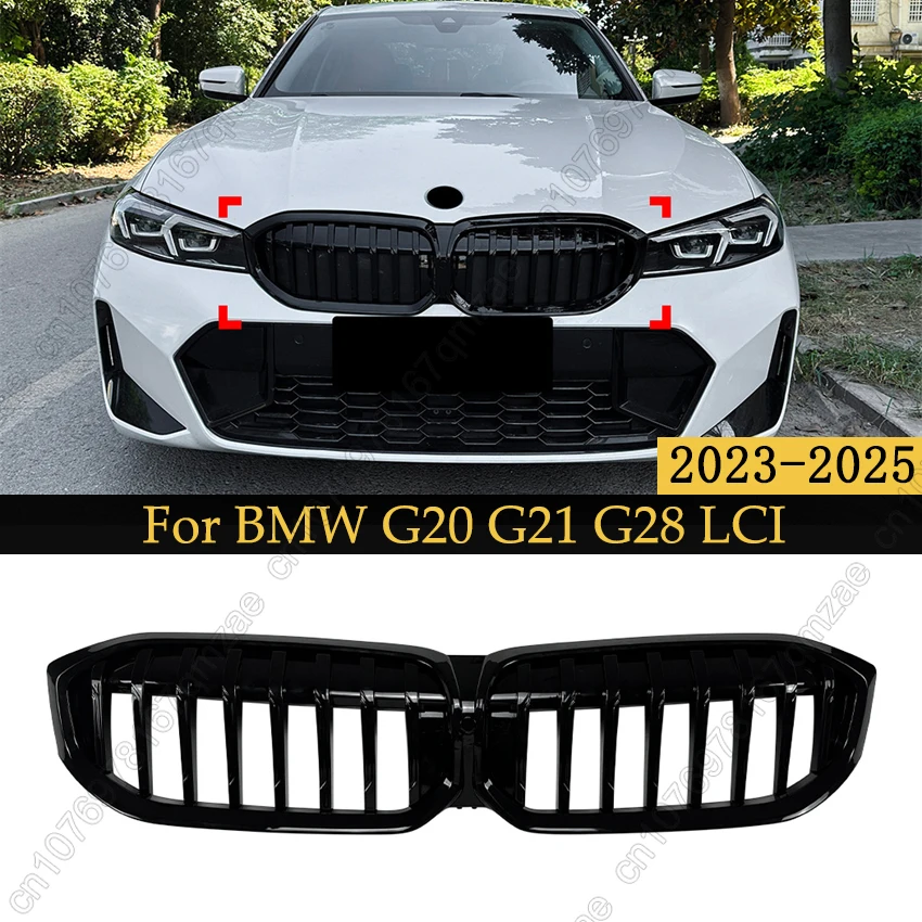Гоночные грили одного стиля для BMW 3 серии G20 G21 G28 LCI 318i 330i 320d M340i M340d 2023-2025 Решетка переднего бампера
Гоночные грили одного стиля для BMW 3 серии G20 G21 G28 LCI 318i 330i 320d M340i M340d 2023-2025 Решетка переднего бампера