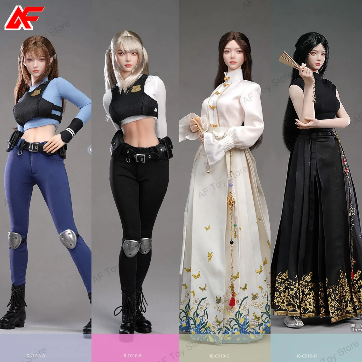 I8TOYS I8-C010 1/6 Scale Girl Judy Movable Eyes Head Carving Clothing Accessory Kit For 12'' Female Action Figure Model Toys
I8TOYS I8-C010 1/6 Scale Girl Judy Movable Eyes Head Carving Clothing Accessory Kit For 12'' Female Action Figure Model Toys