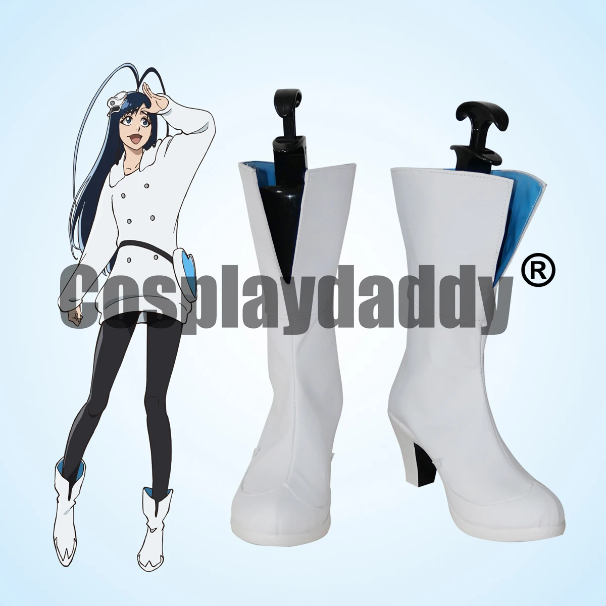 BLEACH: Thousand-Year Blood War Wandenreich Quincy Sternritter Bambies Giselle Gewelle Cosplay Shoes White Heeled Boots
BLEACH: Thousand-Year Blood War Wandenreich Quincy Sternritter Bambies Giselle Gewelle Cosplay Shoes White Heeled Boots