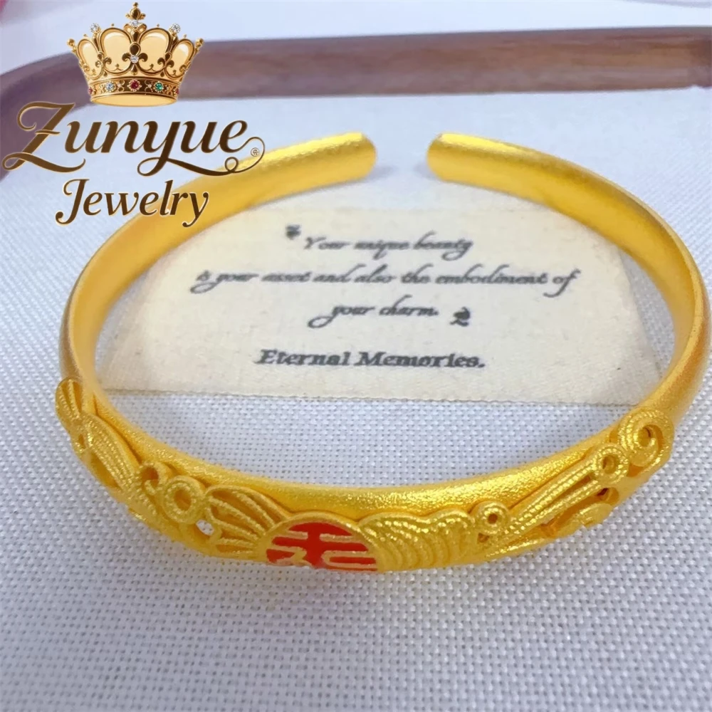 Sand Gold High-End Light Luxury Hollowed-Out Bracelet Luxury Quality Jewelry Fashion Jewelry Exquisite Charms Elegant Popular
Sand Gold High-End Light Luxury Hollowed-Out Bracelet Luxury Quality Jewelry Fashion Jewelry Exquisite Charms Elegant Popular