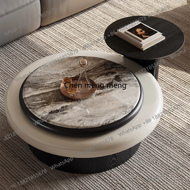 RR Luxury Coffee Table Set with Rotating Tabletop Modern Simple Round Coffee Tables Living Room Center Table Home Sofa Side Tabl
RR Luxury Coffee Table Set with Rotating Tabletop Modern Simple Round Coffee Tables Living Room Center Table Home Sofa Side Tabl