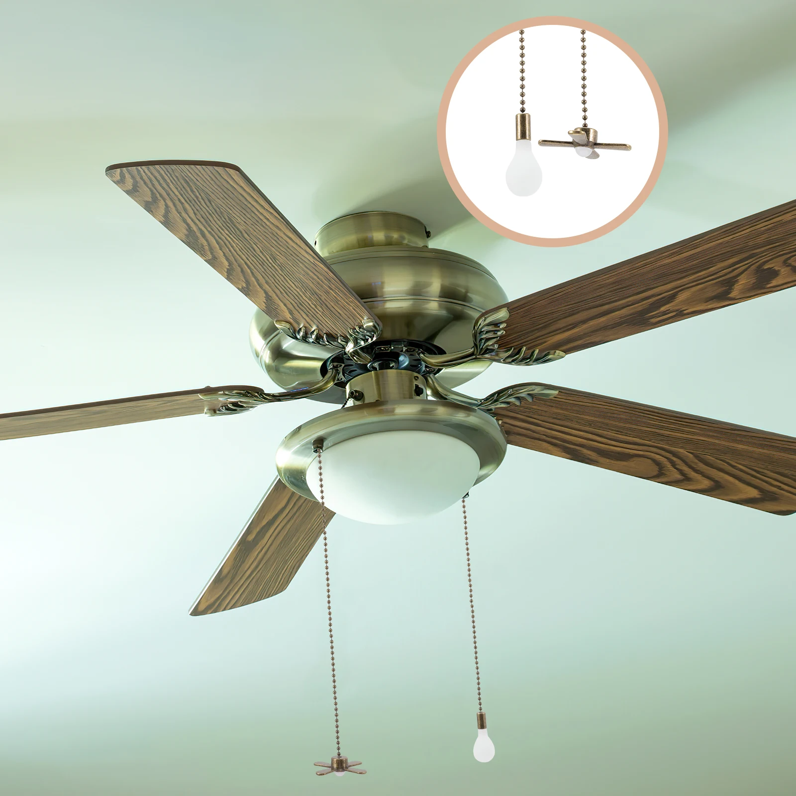 2 pcs Extra Chains Extensions Light Brown Pulls for Ceiling Fans Bulb Chain Ceiling Lamp Pull Chain Decorative Metal
2 pcs Extra Chains Extensions Light Brown Pulls for Ceiling Fans Bulb Chain Ceiling Lamp Pull Chain Decorative Metal
