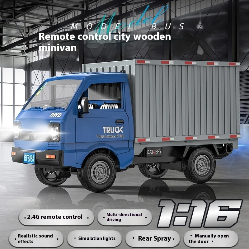 Kf21 1/16 Analog Truck Rc Fog Light Spray 2.4ghz Two Drive Drift Racing Car Mini Truck Model Toy Child Gift
Kf21 1/16 Analog Truck Rc Fog Light Spray 2.4ghz Two Drive Drift Racing Car Mini Truck Model Toy Child Gift