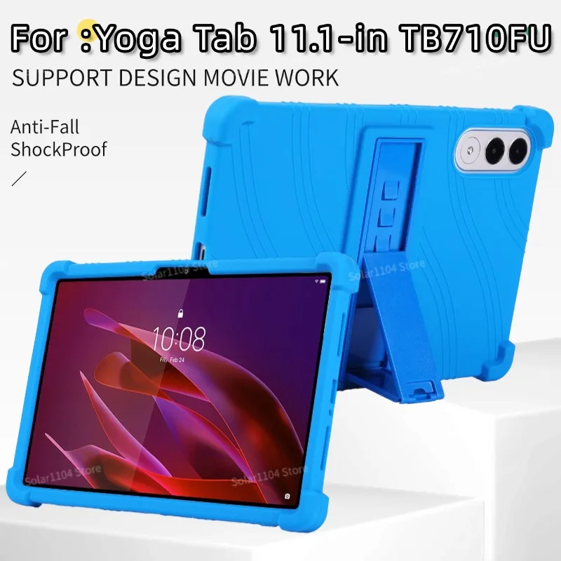 Yoga Tab 11.1-inch Tablet Case 2025 Edition (with Adjustable Stand), TB710FU Kids Tablet Case
Yoga Tab 11.1-inch Tablet Case 2025 Edition (with Adjustable Stand), TB710FU Kids Tablet Case