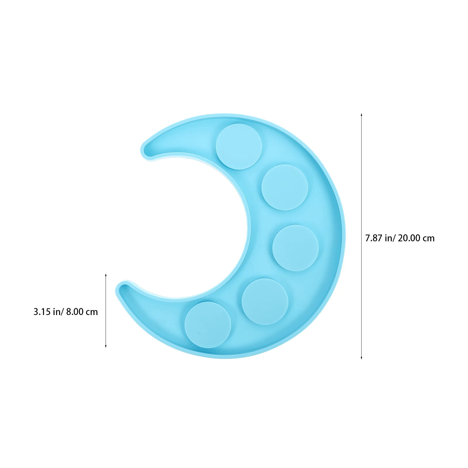 Silicone Moon Glass Mold for DIY Epoxy Resin Craft Long Life Non Deform Crystal Drop Glass Holder Mold Sculpture
Silicone Moon Glass Mold for DIY Epoxy Resin Craft Long Life Non Deform Crystal Drop Glass Holder Mold Sculpture