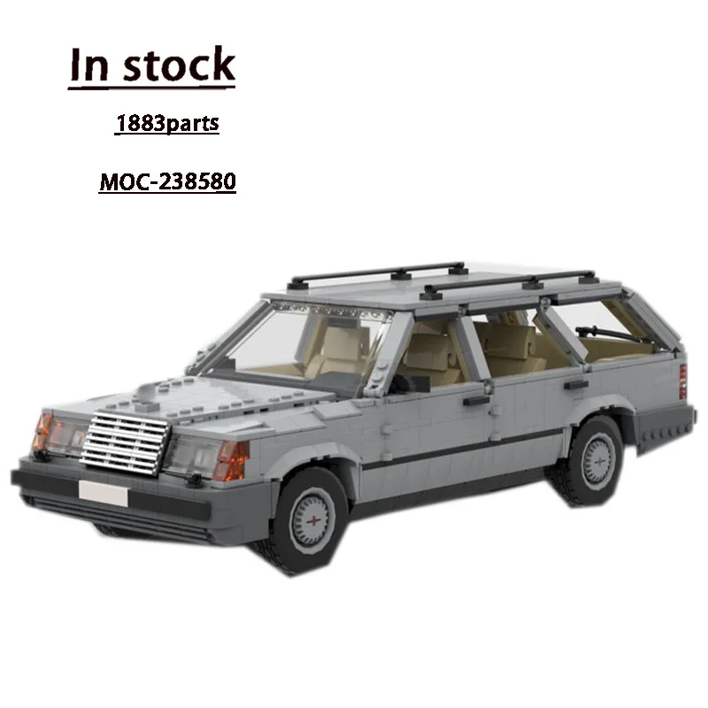 MOC-238580 New Classic W124 Station Wagon Model Building Blocks 1883 Parts Boys' and Children's Birthday Christmas Gift Toy
MOC-238580 New Classic W124 Station Wagon Model Building Blocks 1883 Parts Boys' and Children's Birthday Christmas Gift Toy