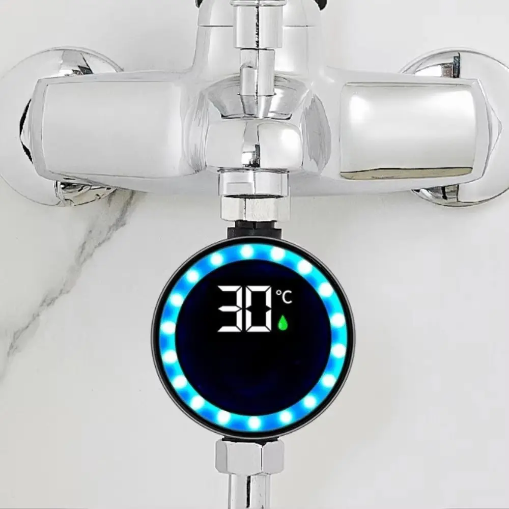 Stainless-Steel Water Temperature Gauge Waterproof Touch Control Bath Water Thermometer LED Indicator Tool
Stainless-Steel Water Temperature Gauge Waterproof Touch Control Bath Water Thermometer LED Indicator Tool