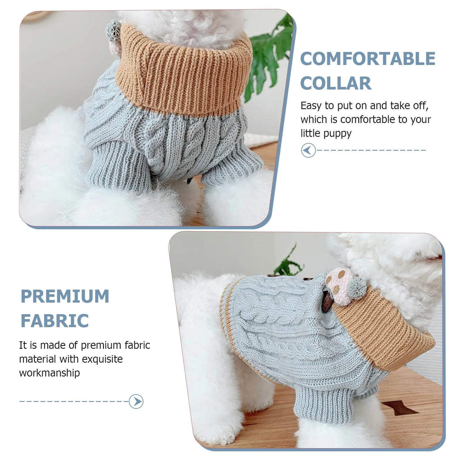 Pet Warm Sweater Pets Puppy Costumes for Dogs Clothing Clothes Small Sweaters Puppies Dog's
Pet Warm Sweater Pets Puppy Costumes for Dogs Clothing Clothes Small Sweaters Puppies Dog's