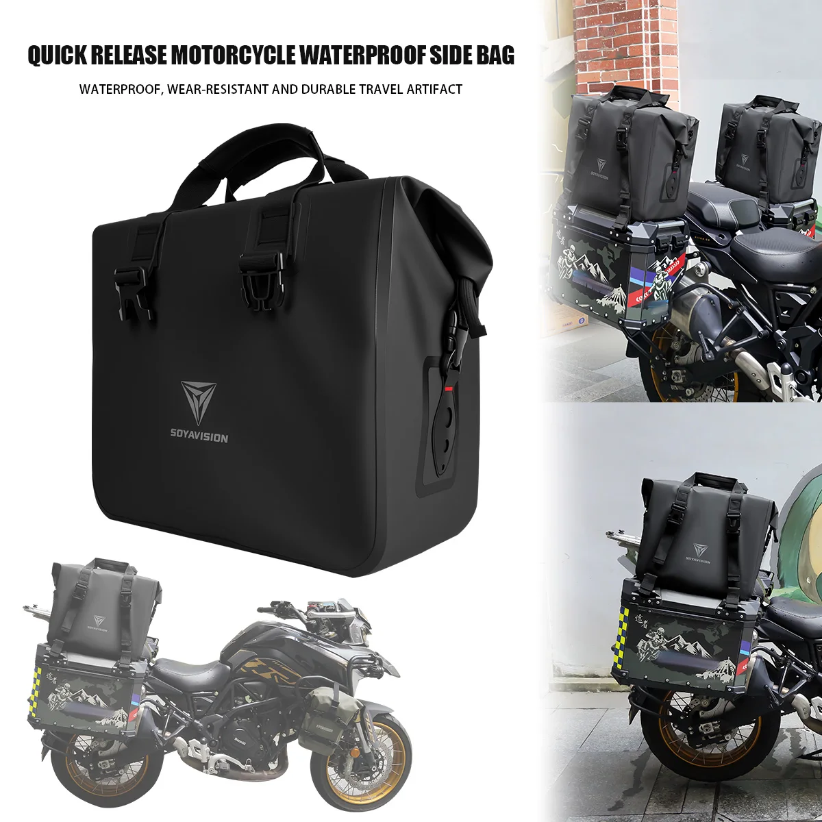 Saddlebag Top Bag For BMW R1250GS Adventure R1200GS R 1250 GS LC ADV For Benelli TRK 502 X Motorcycle Side Case Panniers Luggage
Saddlebag Top Bag For BMW R1250GS Adventure R1200GS R 1250 GS LC ADV For Benelli TRK 502 X Motorcycle Side Case Panniers Luggage