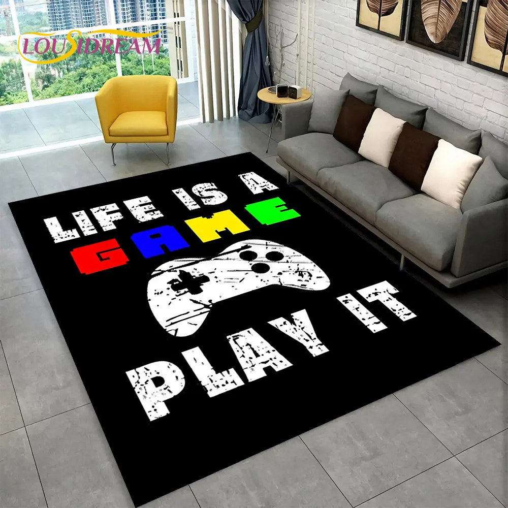 3D Cartoon Game Gamer Gamepad Area Rug Large,Carpet Rug for Living Room Kids Bedroom Sofa Doormat Decor,Child Non-slip Floor Mat
3D Cartoon Game Gamer Gamepad Area Rug Large,Carpet Rug for Living Room Kids Bedroom Sofa Doormat Decor,Child Non-slip Floor Mat