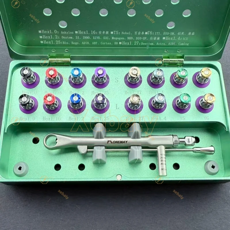 Dental Implant Screwdriver Torque Wrench - Essential Tool for Dental Restoration Lab Tools for Dentists Oral Surgery Equipment
Dental Implant Screwdriver Torque Wrench - Essential Tool for Dental Restoration Lab Tools for Dentists Oral Surgery Equipment