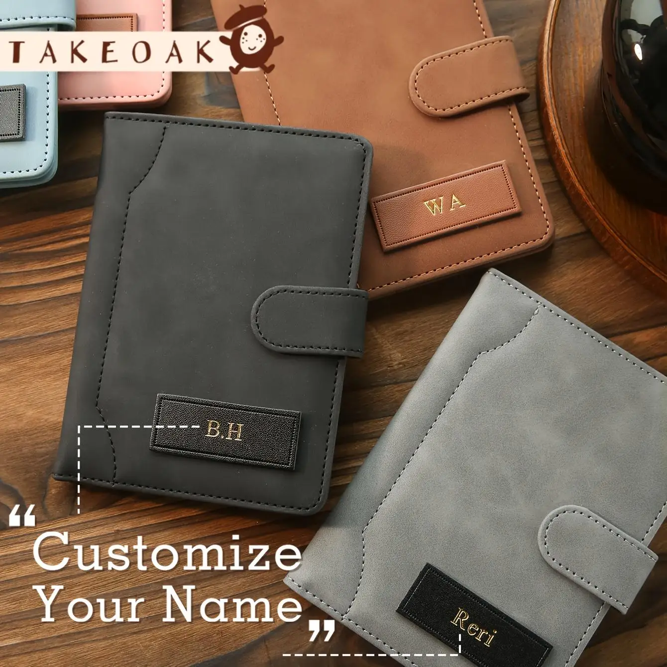 Personalized Name Passport Holder Custom Suede Matte Texture Faux Leather Passport Bag Handmade Travel Accessories Custom Gift
Personalized Name Passport Holder Custom Suede Matte Texture Faux Leather Passport Bag Handmade Travel Accessories Custom Gift