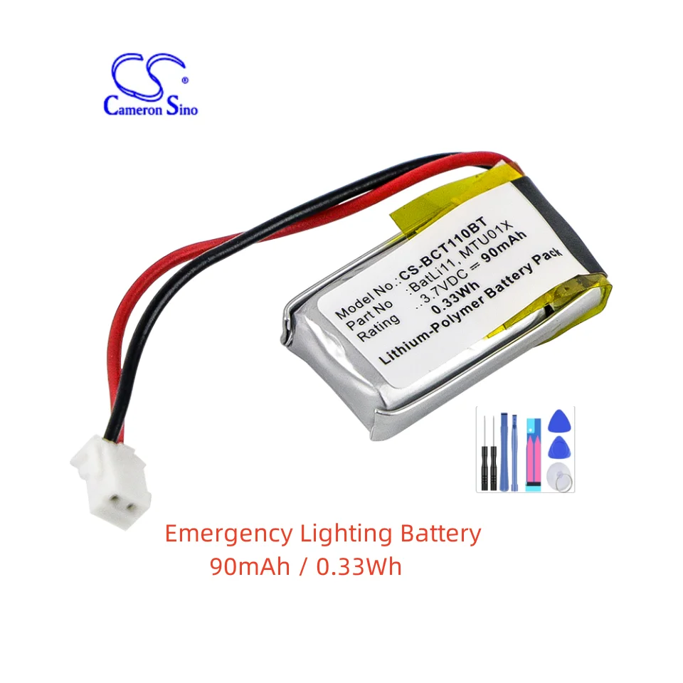 Emergency Lighting Battery For intercom BatLi11 MTU01X Logisty S660-22e Daitem Logisty-Diagral-Hager D5142 SC100AU SC101AX 3.70V
Emergency Lighting Battery For intercom BatLi11 MTU01X Logisty S660-22e Daitem Logisty-Diagral-Hager D5142 SC100AU SC101AX 3.70V